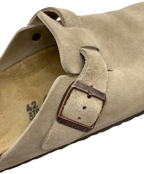 BIRKENSTOCK（ビルケンシュトック）BIRKENSTOCK (ビルケンシュトック) Boston ベージュ サイズ:27cmの古着・服飾アイテム