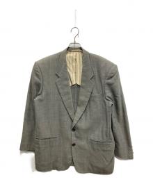 COMME des GARCONS HOMME（コムデギャルソン オム）の古着「リネンウール2Bテーラードジャケット」｜グレー