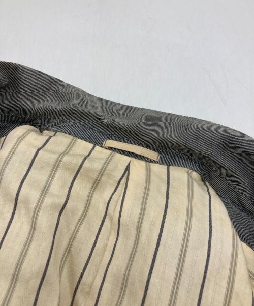 COMME des GARCONS HOMME（コムデギャルソン オム）COMME des GARCONS HOMME (コムデギャルソン オム) リネンウール2Bテーラードジャケット グレー サイズ:Sの古着・服飾アイテム