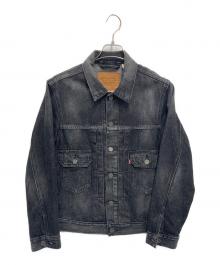 LEVI'S×BIOTOP（リーバイス×ビオトープ）の古着「別注後染め2ndタイプ デニムジャケット」｜ブラック