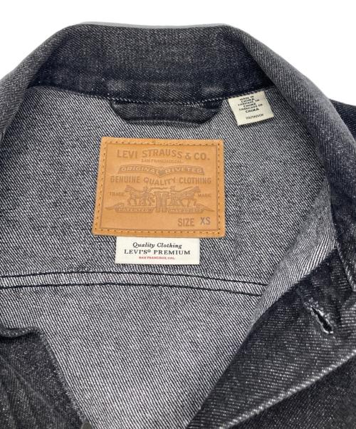 LEVI'S（リーバイス）LEVI'S (リーバイス) BIOTOP (ビオトープ) 別注後染め2ndタイプ デニムジャケット ブラック サイズ:XSの古着・服飾アイテム