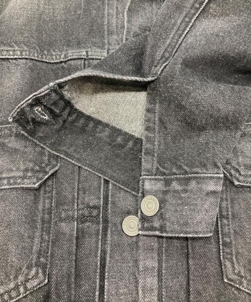 LEVI'S（リーバイス）LEVI'S (リーバイス) BIOTOP (ビオトープ) 別注後染め2ndタイプ デニムジャケット ブラック サイズ:XSの古着・服飾アイテム