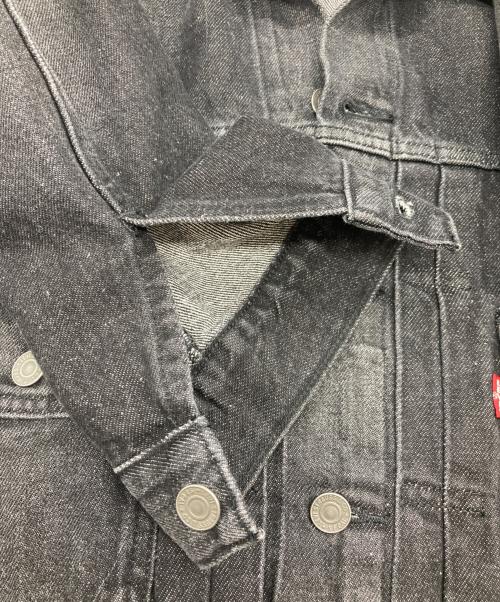 LEVI'S（リーバイス）LEVI'S (リーバイス) BIOTOP (ビオトープ) 別注後染め2ndタイプ デニムジャケット ブラック サイズ:XSの古着・服飾アイテム