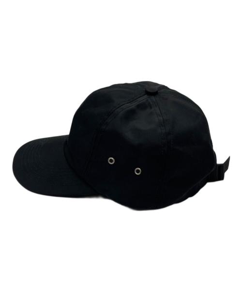 SUPREME（シュプリーム）Supreme (シュプリーム) Enamel Logo 6-panel Cap ブラックの古着・服飾アイテム