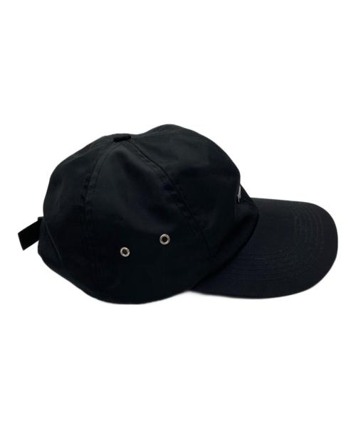 SUPREME（シュプリーム）Supreme (シュプリーム) Enamel Logo 6-panel Cap ブラックの古着・服飾アイテム