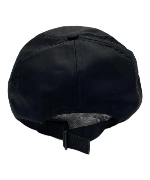 SUPREME（シュプリーム）Supreme (シュプリーム) Enamel Logo 6-panel Cap ブラックの古着・服飾アイテム
