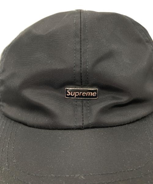 SUPREME（シュプリーム）Supreme (シュプリーム) Enamel Logo 6-panel Cap ブラックの古着・服飾アイテム