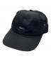 Supreme（シュプリーム）の古着「Enamel Logo 6-panel Cap」｜ブラック