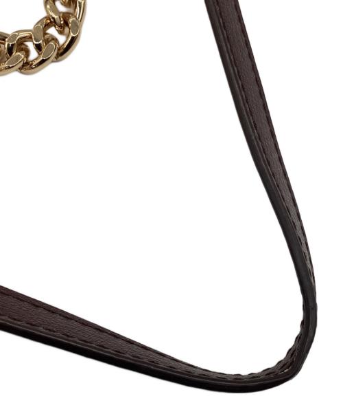 MICHAEL KORS（マイケルコース）MICHAEL KORS (マイケルコース) フォーンクロスボディスモールバッグ ブラウンの古着・服飾アイテム