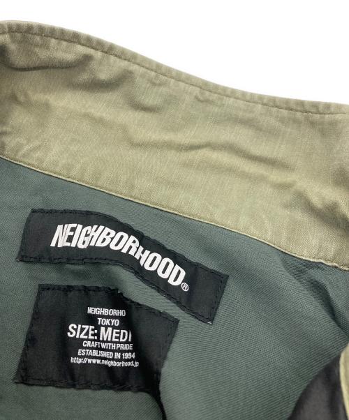 NEIGHBORHOOD（ネイバーフッド）NEIGHBORHOOD (ネイバーフッド) SOUVENIR / CR-JKT オリーブ×ブラック サイズ:Mの古着・服飾アイテム