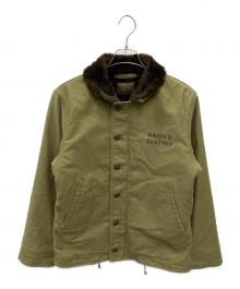 WACKO MARIA（ワコマリア）の古着「N-1デッキジャケット」｜オリーブ