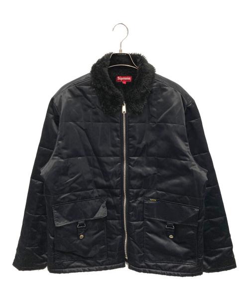 SUPREME（シュプリーム）Supreme (シュプリーム) Quilted Cordura Lined Jacket ブラック サイズ:Lの古着・服飾アイテム