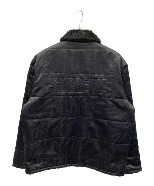 SUPREME（シュプリーム）Supreme (シュプリーム) Quilted Cordura Lined Jacket ブラック サイズ:Lの古着・服飾アイテム