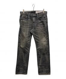 NEIGHBORHOOD（ネイバーフッド）の古着「WASHED LW DENIM UTILITY PANTS」｜グレー