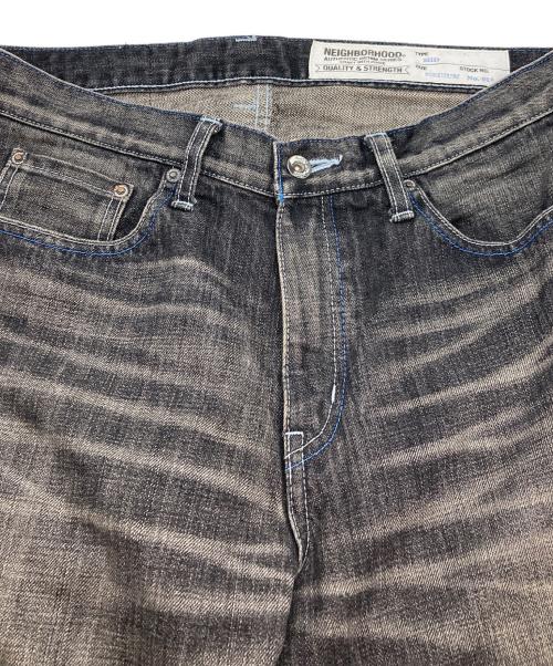 NEIGHBORHOOD（ネイバーフッド）NEIGHBORHOOD (ネイバーフッド) WASHED LW DENIM UTILITY PANTS グレー サイズ:SIZE 30の古着・服飾アイテム