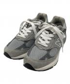 NEW BALANCEニューバランス）の古着「ローカットスニーカー」｜グレー
