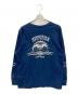 HARLEY-DAVIDSON (ハーレーダビッドソン) 【古着】ブルーフレイム L/S TEE ブルー サイズ:XL：10000円