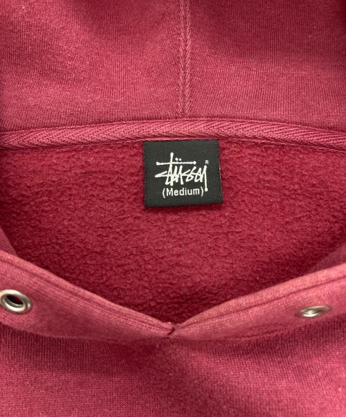 stussy（ステューシー）stussy (ステューシー) 【古着】スカル クラウン プルオーバーパーカー レッド サイズ:Mの古着・服飾アイテム