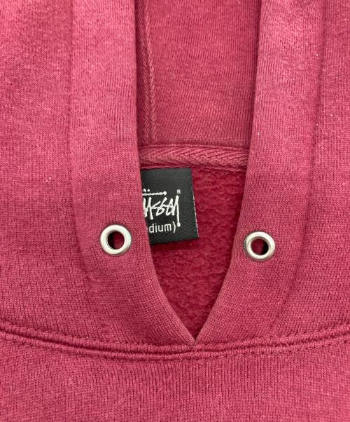 stussy（ステューシー）stussy (ステューシー) 【古着】スカル クラウン プルオーバーパーカー レッド サイズ:Mの古着・服飾アイテム