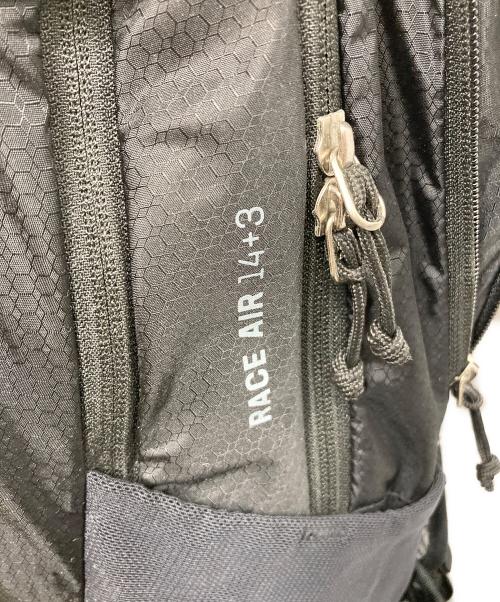 deuter（ドイター）deuter (ドイター) RACE AIR 14+3 バックパック ブラックの古着・服飾アイテム
