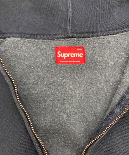 SUPREME（シュプリーム）SUPREME (シュプリーム) Overdyed Small Box Zip Up Hooded ブルー サイズ:Ｍの古着・服飾アイテム