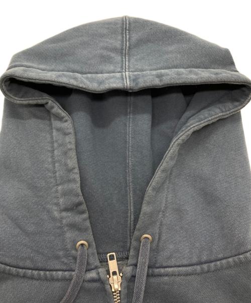 SUPREME（シュプリーム）SUPREME (シュプリーム) Overdyed Small Box Zip Up Hooded ブルー サイズ:Ｍの古着・服飾アイテム