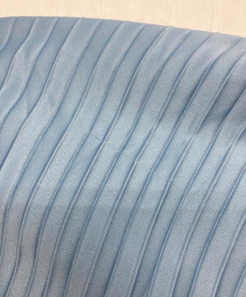 POLO RALPH LAUREN（ポロ・ラルフローレン）POLO RALPH LAUREN (ポロ・ラルフローレン) 切替S/Sニットワンピース ブルー サイズ:XLの古着・服飾アイテム