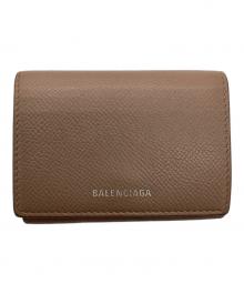 BALENCIAGA（バレンシアガ）の古着「3つ折り財布」｜ピンク