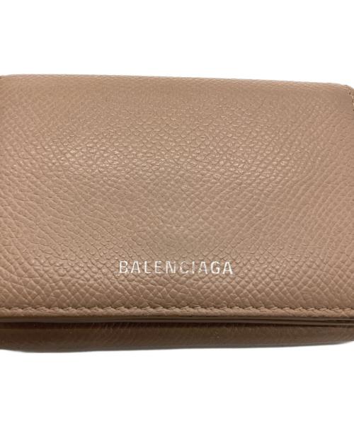 BALENCIAGA（バレンシアガ）BALENCIAGA (バレンシアガ) 3つ折り財布 ピンクの古着・服飾アイテム
