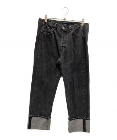 中古・古着通販】VALENTINO (ヴァレンティノ) ロールアップデニム
