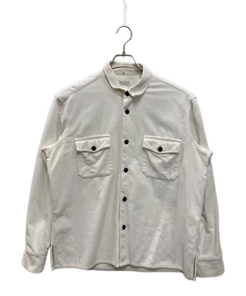 Bagutta（バグッタ）BAGUTTA (バグッタ) TOMMY ストレッチコーデュロイブルゾン ホワイト サイズ:39 15 1/2の古着・服飾アイテム