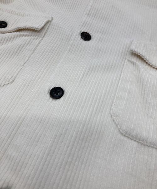 Bagutta（バグッタ）BAGUTTA (バグッタ) TOMMY ストレッチコーデュロイブルゾン ホワイト サイズ:39 15 1/2の古着・服飾アイテム