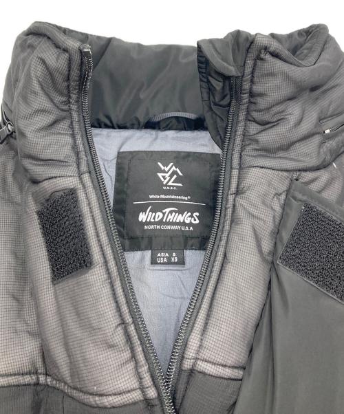 WILD THINGS（ワイルドシングス）WILD THINGS (ワイルドシングス) WHITE MOUNTAINEERING (ホワイトマウンテ二アニング) PRIMALOFT MONSTER PARKA ブラック サイズ:Sの古着・服飾アイテム