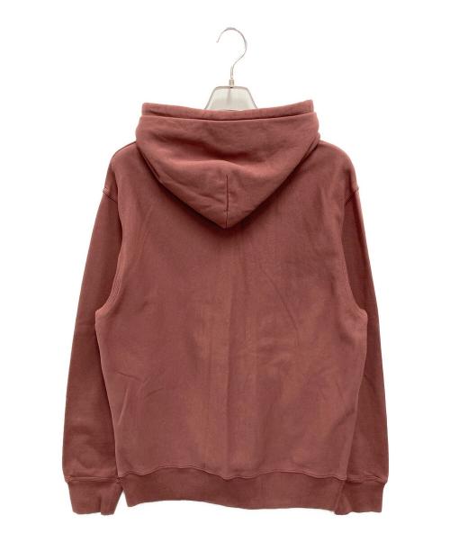 stussy（ステューシー）stussy (ステューシー) Stock Logo Pullover Hoodie ボルドー サイズ:Ｍの古着・服飾アイテム