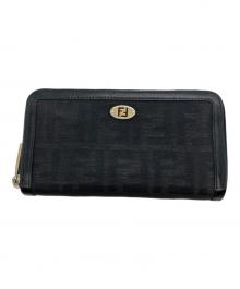FENDI（フェンディ）の古着「ズッカラウンドファスナーウォレット」