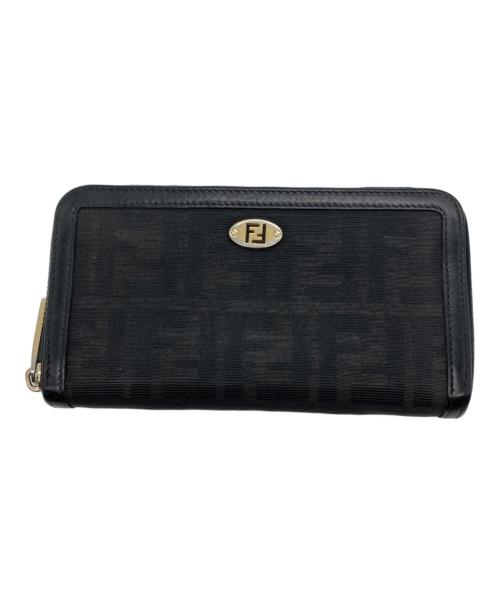 FENDI（フェンディ）FENDI (フェンディ) ズッカラウンドファスナーウォレットの古着・服飾アイテム