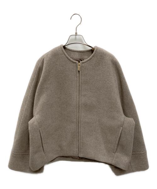Noble（ノーブル）Noble (ノーブル) MTRショートケープブルゾン ベージュ サイズ:36の古着・服飾アイテム