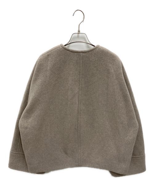 Noble（ノーブル）Noble (ノーブル) MTRショートケープブルゾン ベージュ サイズ:36の古着・服飾アイテム