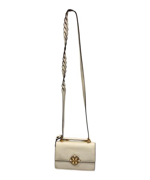 TORY BURCH（トリーバーチ）TORY BURCH (トリーバーチ) ミラー   ショルダーバッグ ホワイトの古着・服飾アイテム