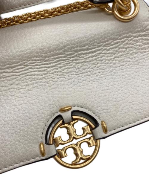 TORY BURCH（トリーバーチ）TORY BURCH (トリーバーチ) ミラー   ショルダーバッグ ホワイトの古着・服飾アイテム