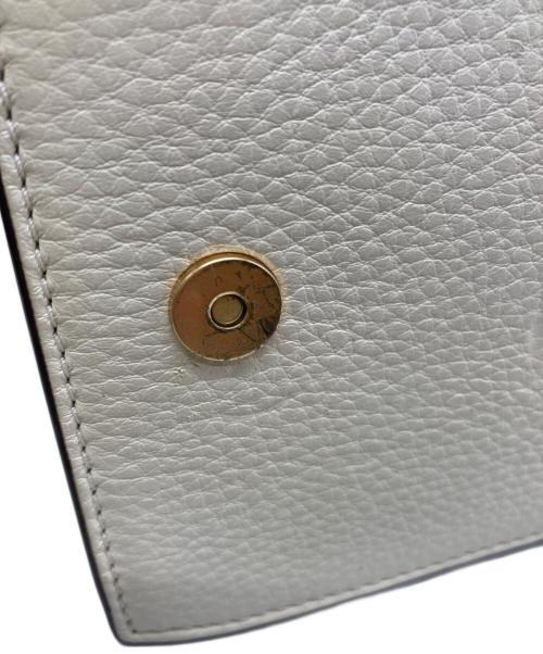 TORY BURCH（トリーバーチ）TORY BURCH (トリーバーチ) ミラー   ショルダーバッグ ホワイトの古着・服飾アイテム