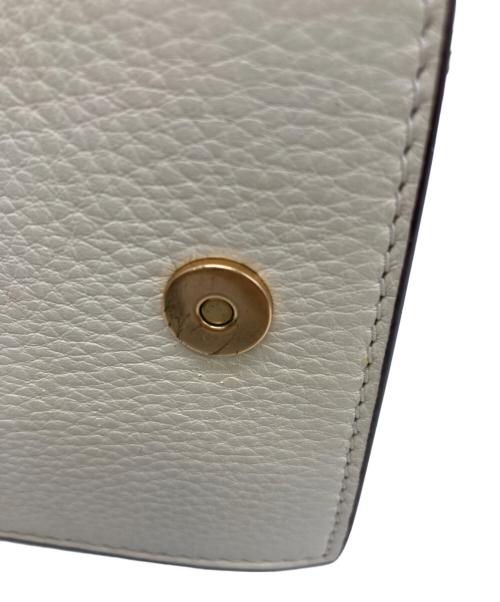 TORY BURCH（トリーバーチ）TORY BURCH (トリーバーチ) ミラー   ショルダーバッグ ホワイトの古着・服飾アイテム