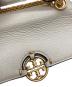 中古・古着 TORY BURCH (トリーバーチ) ミラー   ショルダーバッグ ホワイト：15000円