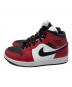 NIKE (ナイキ) AIR JORDAN 1 MID 【CHICAGO BLACK TOE】 レッド×ホワイト サイズ:27㎝：14000円