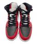 中古・古着 NIKE (ナイキ) AIR JORDAN 1 MID 【CHICAGO BLACK TOE】 レッド×ホワイト サイズ:27㎝：14000円