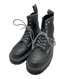 Dr.Martens（ドクターマーチン）の古着「1460 BEX ホワイトダブルステッチ8ホールブーツ」｜ブラック