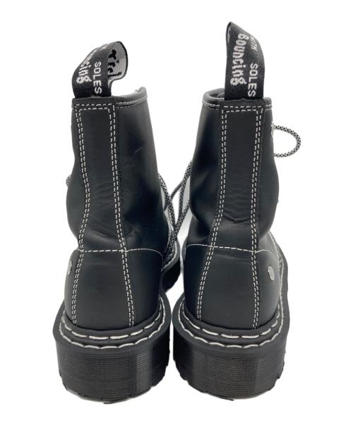 Dr.Martens（ドクターマーチン）Dr.Martens (ドクターマーチン) 1460 BEX ホワイトダブルステッチ8ホールブーツ ブラック サイズ:SIZE UK6の古着・服飾アイテム
