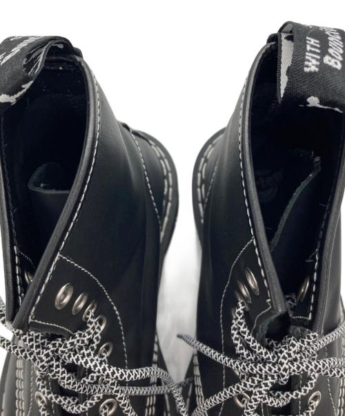 Dr.Martens（ドクターマーチン）Dr.Martens (ドクターマーチン) 1460 BEX ホワイトダブルステッチ8ホールブーツ ブラック サイズ:SIZE UK6の古着・服飾アイテム