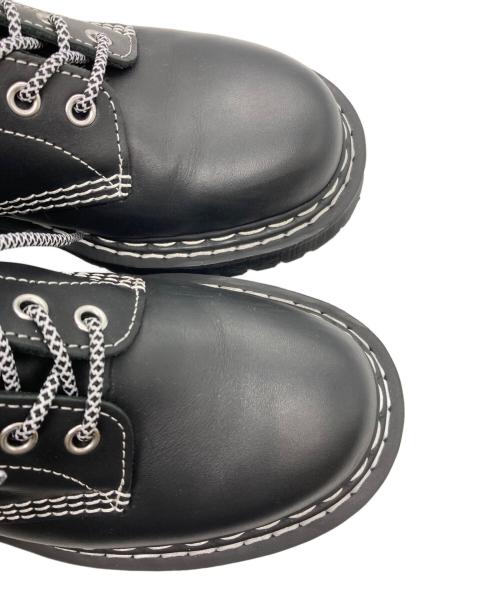 Dr.Martens（ドクターマーチン）Dr.Martens (ドクターマーチン) 1460 BEX ホワイトダブルステッチ8ホールブーツ ブラック サイズ:SIZE UK6の古着・服飾アイテム