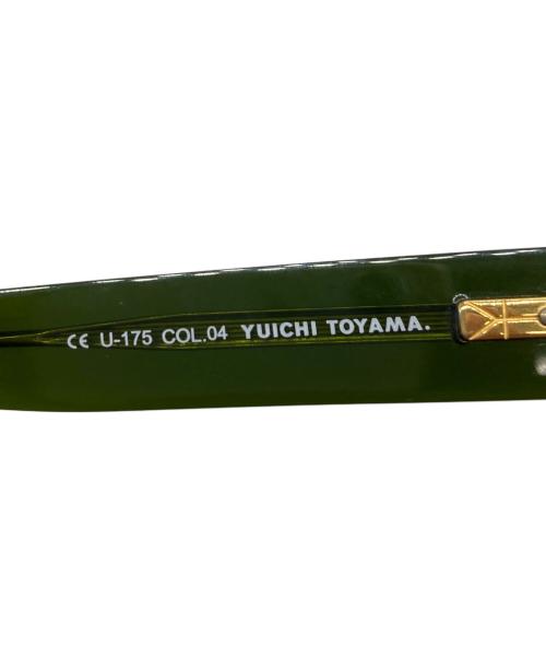 YUICHI TOYAMA（ユウイチトヤマ）YUICHI TOYAMA (ユウイチトヤマ) アイウェア グリーン サイズ:51□21の古着・服飾アイテム